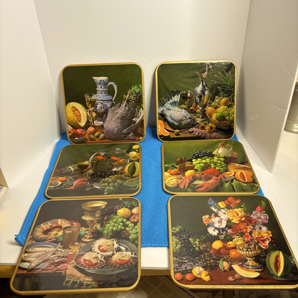 Vtg Set Of Win El WareTable Mats. Made in England.